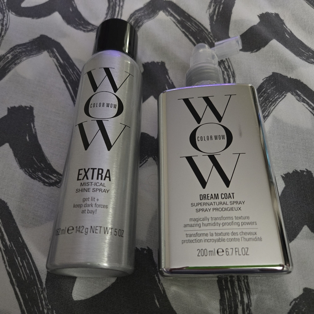 Extra Mist-ical Shine Spray and Dream Coat Supernatural Spray Set NEW